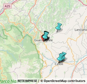 Mappa Largo Giuseppe Garibaldi, 66016 Guardiagrele CH, Italia (4.41182)