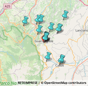 Mappa Largo Giuseppe Garibaldi, 66016 Guardiagrele CH, Italia (5.29188)