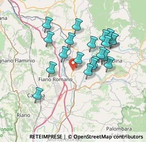 Mappa Strada Regionale, 02034 Montopoli di Sabina RI, Italia (6.77)