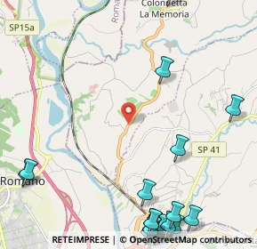 Mappa Strada Regionale, 02034 Montopoli di Sabina RI, Italia (3.5395)