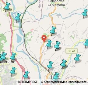 Mappa Strada Regionale, 02034 Montopoli di Sabina RI, Italia (3.2635)