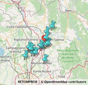 Mappa Strada Regionale, 02034 Montopoli di Sabina RI, Italia (10.10357)