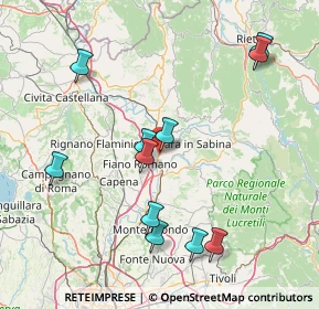 Mappa Strada Regionale, 02034 Montopoli di Sabina RI, Italia (17.61)