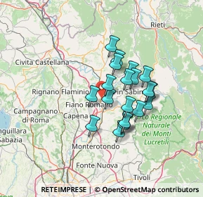 Mappa Strada Regionale, 02034 Montopoli di Sabina RI, Italia (10.823)