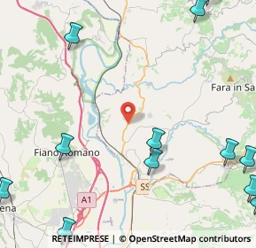 Mappa Strada Regionale, 02034 Montopoli di Sabina RI, Italia (7.602)