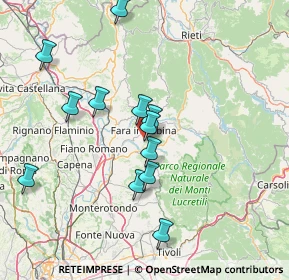 Mappa Via Fontevecchia, 02032 Fara in Sabina RI, Italia (14.88333)