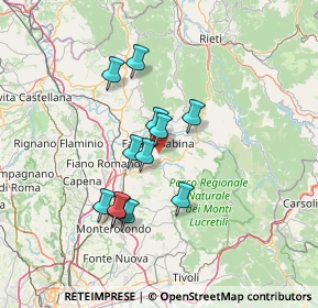 Mappa Via Fontevecchia, 02032 Fara in Sabina RI, Italia (11.95083)