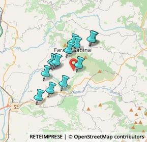 Mappa Via Fontevecchia, 02032 Fara in Sabina RI, Italia (2.78077)
