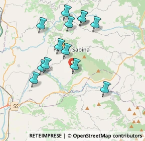 Mappa Via Fontevecchia, 02032 Fara in Sabina RI, Italia (3.97615)