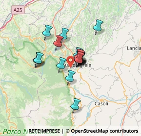 Mappa Via Sette Dolori, 66016 Guardiagrele CH, Italia (4.3715)