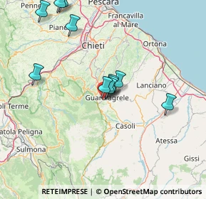 Mappa Via Sette Dolori, 66016 Guardiagrele CH, Italia (15.21182)