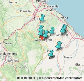 Mappa Via Sette Dolori, 66016 Guardiagrele CH, Italia (11.23429)