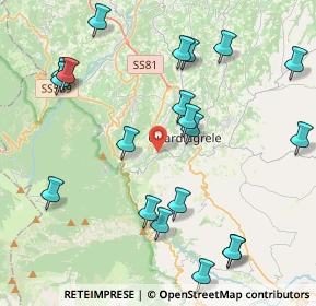 Mappa Via Sette Dolori, 66016 Guardiagrele CH, Italia (5.063)