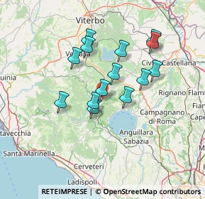 Mappa Strada Vicinale Pantano, 01010 Oriolo Romano VT, Italia (12.18071)