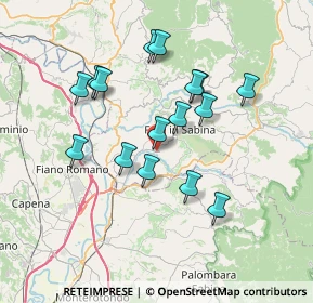 Mappa Via Giuseppe Mazzini, 02032 Fara in Sabina RI, Italia (6.80938)