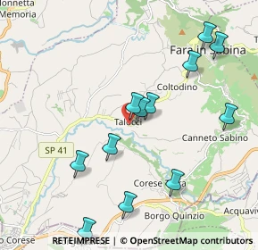 Mappa Via Giuseppe Mazzini, 02032 Fara in Sabina RI, Italia (2.20667)