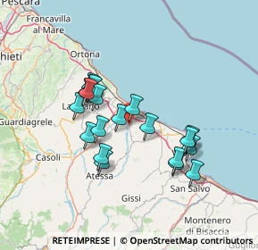 Mappa Via San Luca, 66041 Torino di Sangro CH (12.665)