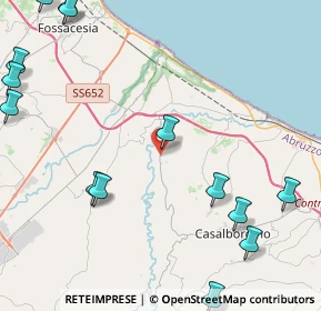 Mappa Via San Luca, 66041 Torino di Sangro CH (6.52286)