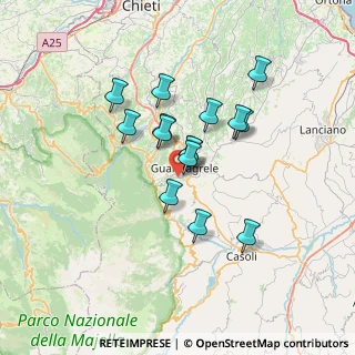 Mappa Via S. Donato, 66016 Guardiagrele CH, Italia (5.652)