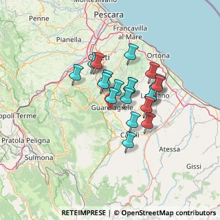 Mappa Via S. Donato, 66016 Guardiagrele CH, Italia (10.616)