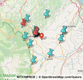 Mappa Contrada, 66016 Guardiagrele CH, Italia (5.6695)