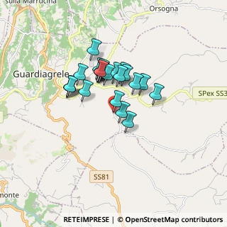 Mappa Contrada, 66016 Guardiagrele CH, Italia (1.34)