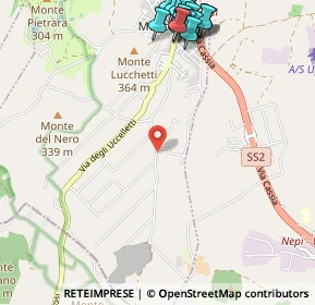 Mappa Via Grotte Finocchiara, 01030 Monterosi VT, Italia (1.56)