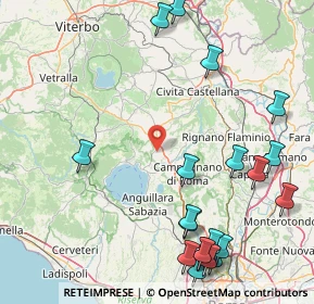 Mappa Via Grotte Finocchiara, 01030 Monterosi VT, Italia (23.3115)