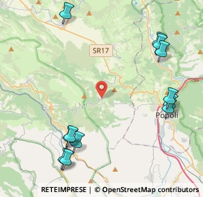 Mappa Piazza Don Luigi Sturzo, 67020 San Benedetto In Perillis AQ, Italia (5.62)