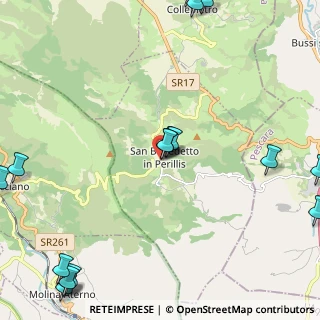 Mappa Piazza Don Luigi Sturzo, 67020 San Benedetto In Perillis AQ, Italia (3.72273)