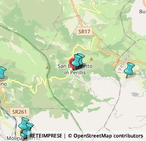 Mappa Piazza Don Luigi Sturzo, 67020 San Benedetto In Perillis AQ, Italia (3.72273)