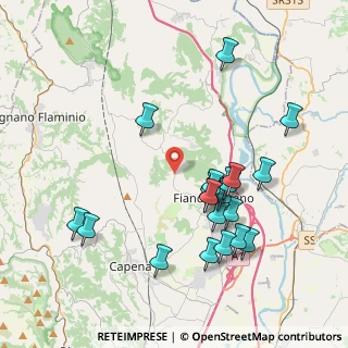 Mappa SP 19a, 00060 Fiano Romano RM (4.261)
