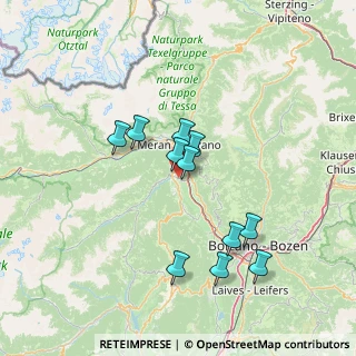 Mappa 39011 Lana BZ, Italia (12.38727)