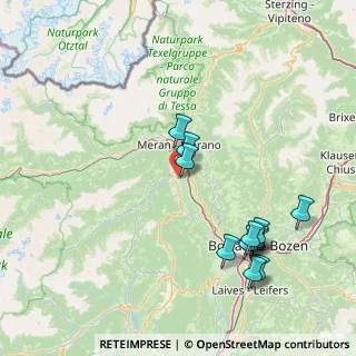 Mappa 39011 Lana BZ, Italia (16.89667)