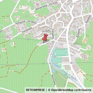 Mappa Via Montani, 8, 39021 Laces, Bolzano (Trentino-Alto Adige)