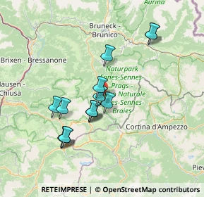 Mappa Badia - str. Lé 3 - str. Santa Croce, 39036 Badia BZ, Italia (12.41714)