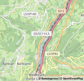 Mappa Via Cantina Fredda, 39040 Barbiano BZ, Italia (0.68182)