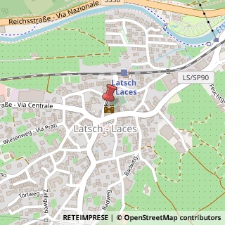Mappa Via Stazione, 6, 39021 Laces, Bolzano (Trentino-Alto Adige)
