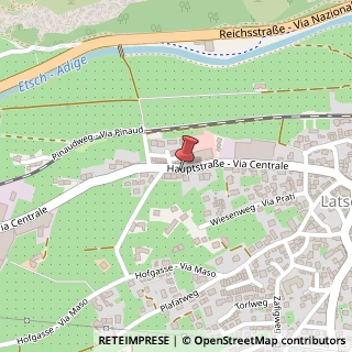 Mappa Via Centrale, 6, 39021 Laces BZ, Italia, 39020 Castelbello-Ciardes, Bolzano (Trentino-Alto Adige)