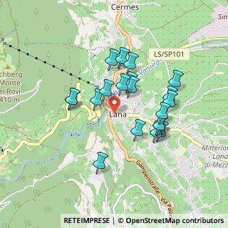 Mappa Via Gries, 39011 Lana BZ, Italia (0.759)