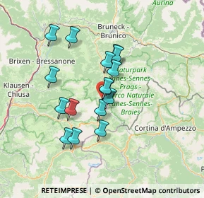 Mappa Parüs, 39030 Badia BZ, Italia (11.07)