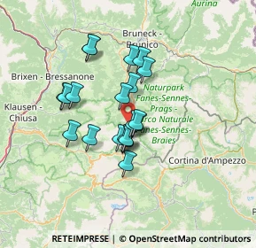 Mappa Parüs, 39030 Badia BZ, Italia (10.239)