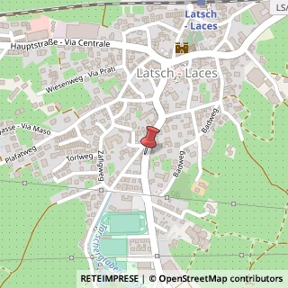 Mappa Via dell'Ospedale, 2, 39021 Laces, Bolzano (Trentino-Alto Adige)