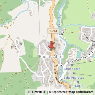 Mappa Strada Pedraces, 44, 39036 Badia, Bolzano (Trentino-Alto Adige)