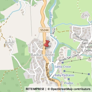 Mappa Strada Pedraces, 29, 39036 Badia, Bolzano (Trentino-Alto Adige)