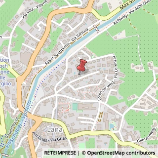 Mappa Via Giardini, 13, 39011 Lana, Bolzano (Trentino-Alto Adige)