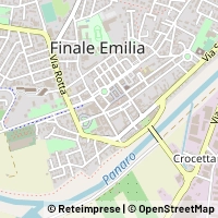 Mapa Finale Emilia