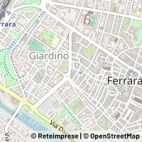 Mapa Ferrara