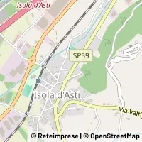 Carte Isola d'Asti