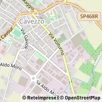 Kaart Cavezzo